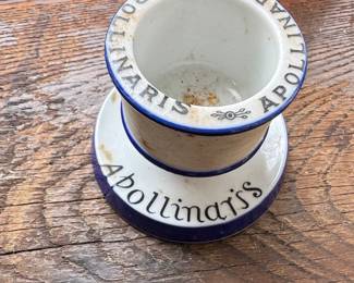 Apollinaris Match Holder or Striker second image