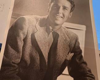 Vintage Black and White Portrait Photograph of John Sutton