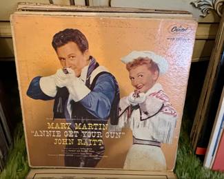 Mary Martin "Annie Get Your Gun" John Raitt Vinyl Record 