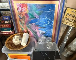 Assorted Decorative and Household Items second image