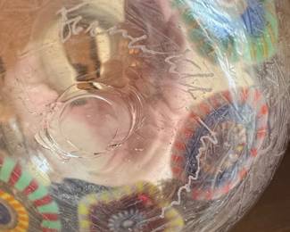 Murano Millefiori Glass Pitcher second image