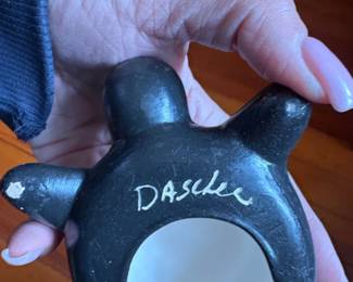 Daschle Pottery Turtle Figurine second image