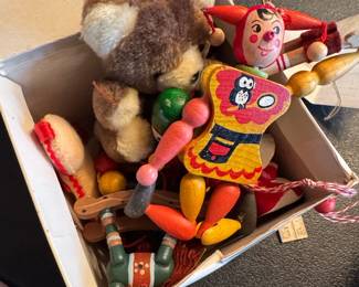 Assorted Vintage Christmas Ornaments third image