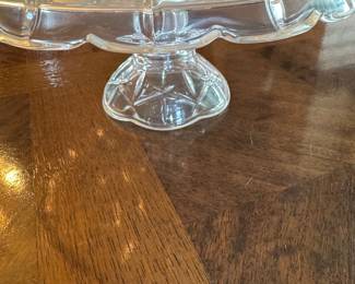 Gorham Crystal Lady Anne Cake Stand second image
