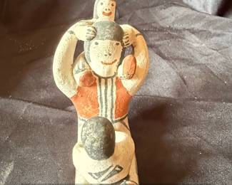 Cochiti Pueblo Pottery Storyteller Figurine third image