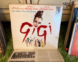 Gigi Original Soundtrack MGM Records Vinyl LP
