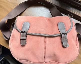 Brics Suede Shoulder Bag