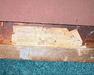 th Century European Landscape Painting with Castle and River second image