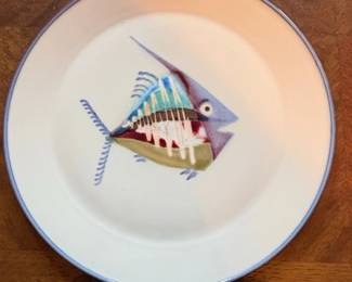Pablo Picasso Service Poisson Plate