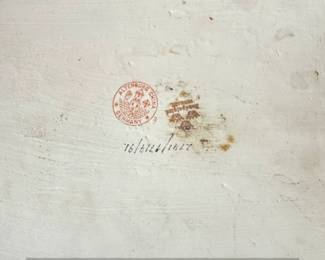 Altenburg China HandPainted Floral Rectangular Tray third image