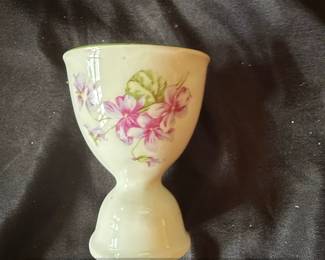 Z.S.C. Bavaria Egg Cup with Floral Design