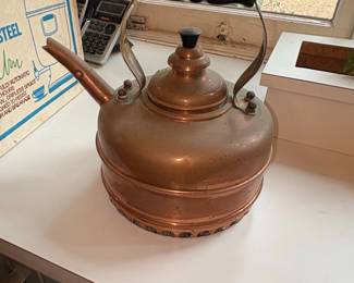 Simplex Patent Copper Kettle