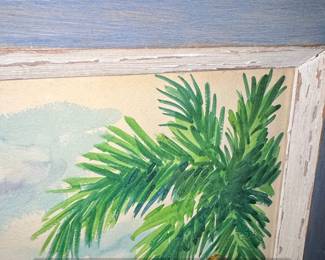 Watercolor Painting of St. Thomas Synagogue by James T. Grant second image