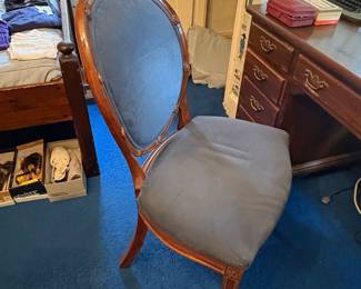 Louis XVI Style Oval Back Armchair