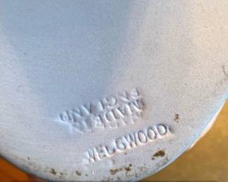 Wedgwood Blue Jasperware Chariot Motif Trinket Box second image