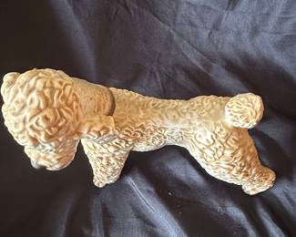 Vintage Lefton Ceramic Poodle Figurine second image