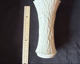 Lenox Woodland Collection Ivory Porcelain Vase