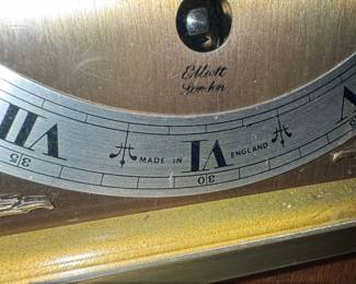 Elliott of London Westminster Chime Mantel Clock second image