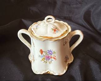 Bouquet Dresden Sugar Bowl by Warwick China