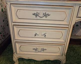 Vintage Henry Link French Provincial Vanity Desk and Chair Set second image