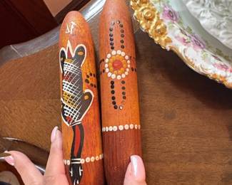 Australian Aboriginal Clap Sticks