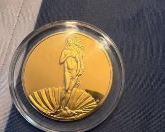 The Birth of Venus Commemorative Medal