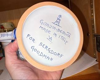 Grazia Deruta For Bergdorf Goodman Ceramic Mug third image