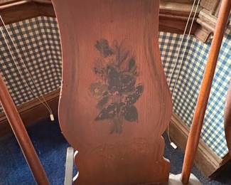 Antique HandPainted Boston Rocker second image