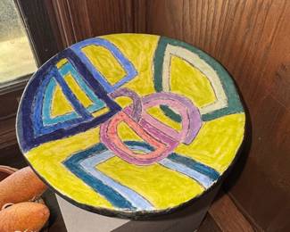 Abstract Ceramic Bowl