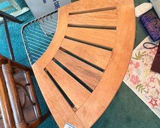 Teak Outdoor Side Table second image