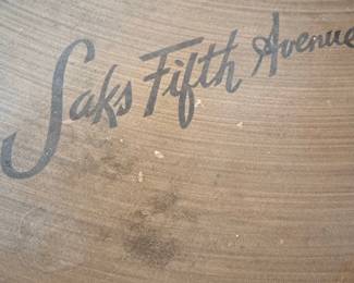 Vintage Saks Fifth Avenue Hat Box second image