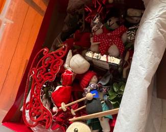 Assorted Vintage Christmas Ornaments fifth image