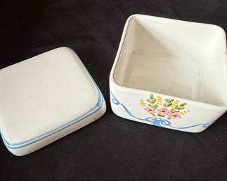 BentsonWest Designs The Good Fairy Angel Ceramic Trinket Box second image