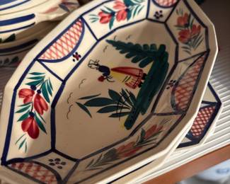 HB Quimper Faience Set fifth image