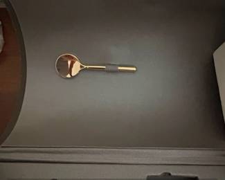 La Prairie Sterling Silver Spoon  Gold Tone Spoon Set second image