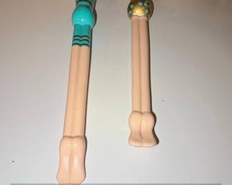 Artistic Salad Servers with Figurative Handles fourth image