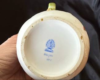 Herend Rothschild Bird Handpainted Porcelain Creamer second image