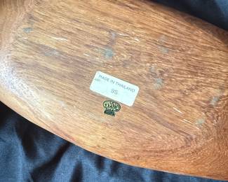 Cresca Wave Wood Bowl third image