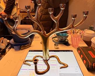 Sandra Kravitz Tree of Life Menorah