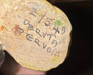 Vintage Little Dutch Girl Figural Planter Woman with Baskets third image