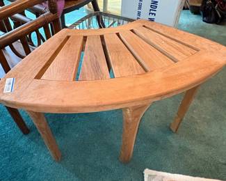 Teak Outdoor Side Table
