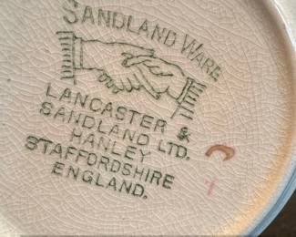 H K Tunstall Old English Sampler Plate second image