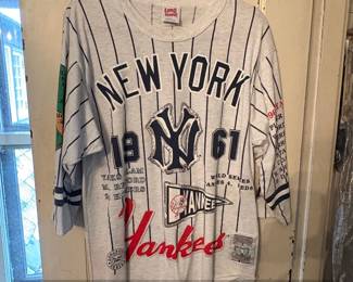 Vintage Long Gone New York Yankees or Sleeve TShirt