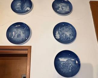 Bing  Grondahl Jul Christmas Plates