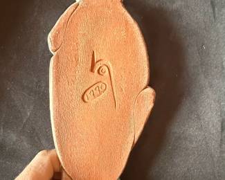 Vintage Ceramic Figurine Spoon Rest second image