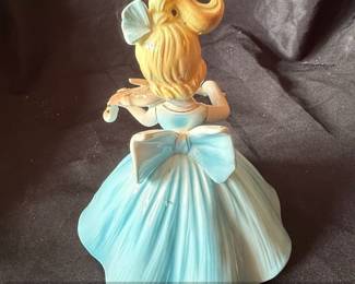 Josef Originals Girl Playing Violin Music Box Figurine second image