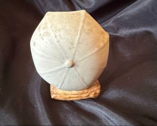 Vintage Enesco Imports Ceramic Girl with Umbrella Figurine, Made in Japan second image