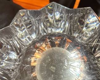 Orrefors Fleur Crystal Vase third image