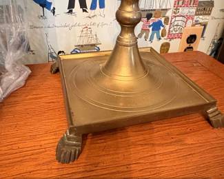 Stiffel Brass Candlestick Style Table Lamp second image