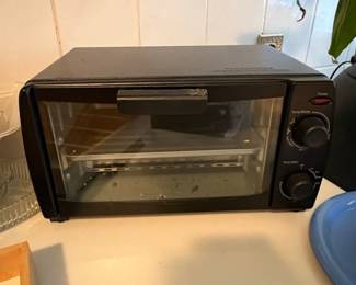 Mainstays Slice Black Toaster Oven